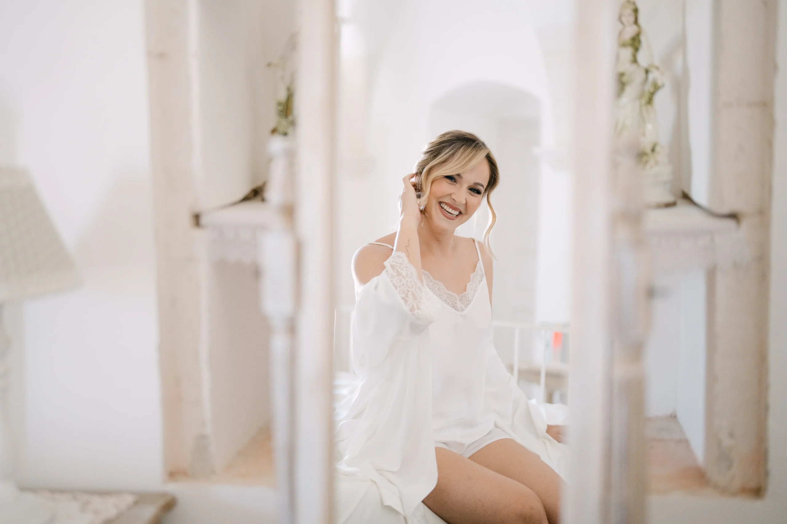 Dettagli dei preparativi sposa matrimonio Masseria Luco