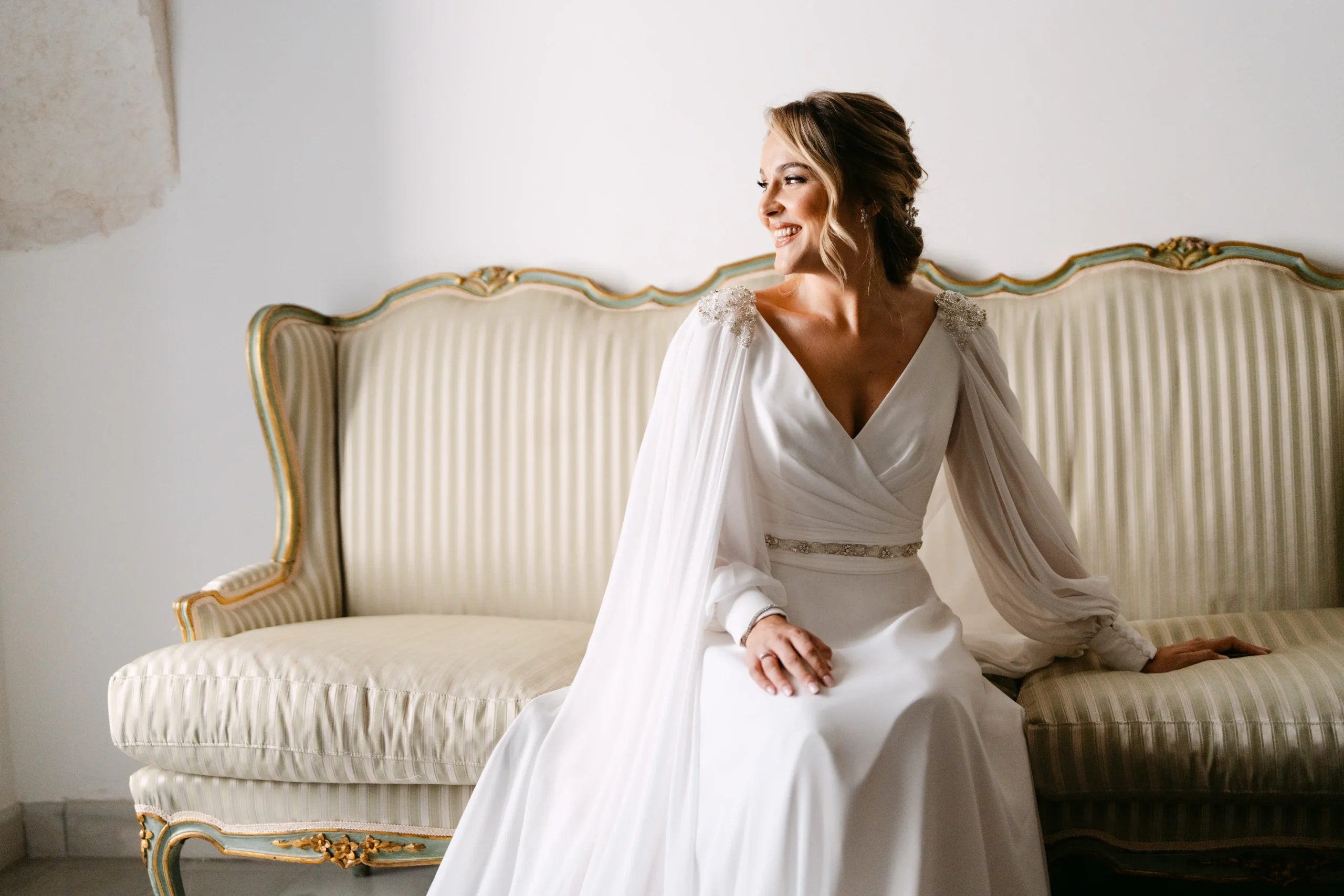 Ultimi momenti dei preparativi prima della cerimonia